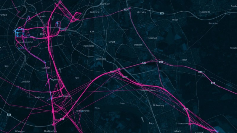 Visualisierung für Köln und Deutschland